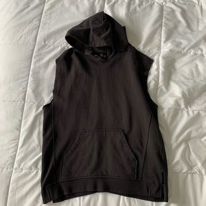 Zara sleeveless hoodie